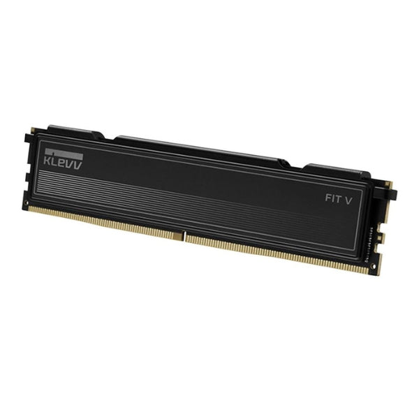 Memoria RAM KLEVV FIT V 32GB (2 x 16GB) DDR5-6000 PC5-48000 CL28 Dual Channel Desktop Memory Kit 5AGU880-60B280L - Jet Black