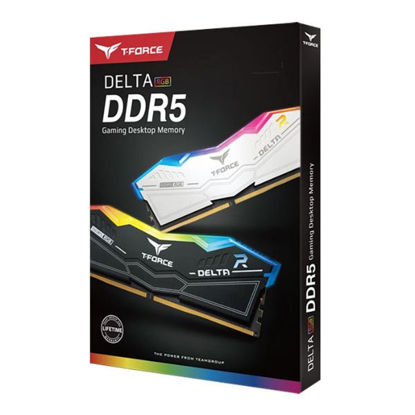 Memoria RAM TeamGroup T-FORCE DELTA RGB 64GB (2x32GB) DDR5 6000MHz PC5