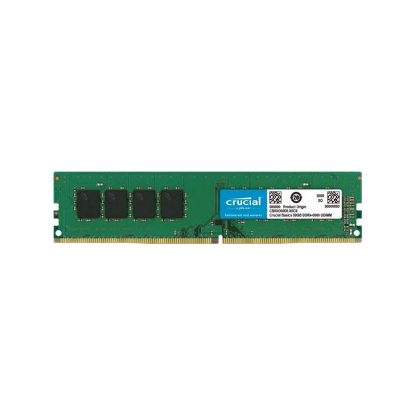 Memoria-Ram-Crucial-8Gb-2666Mhz-Pc4-21300-Cl19-Ddr4-Cb8Gu2666-front