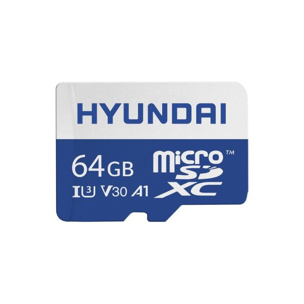 Memoria-micro-SD-Hyundai-64-GB-SDC64GU3-front