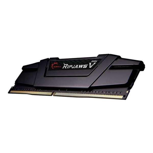 Memoria RAM - DDR4 - G.Skill Ripjaws V - 16GB (1x16GB) - DDR4-3200 - PC4-25600 - CL16 - Single Channel - Non-ECC - F4-3200C20S-16GVK - Negro
