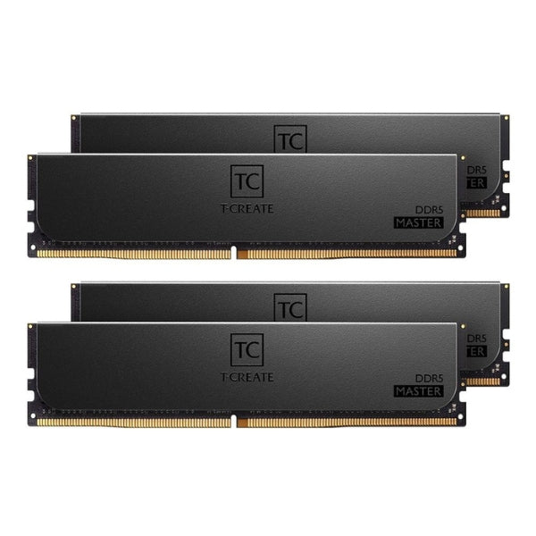 Memoria RAM - DDR5 - T-Create Master - 128GB (4x32GB) - DDR5-6000 - PC5-48000 - CL36 - Quad Channel - ECC Registered - CTCMD5128G6000H - Negro - Lifetime Limited