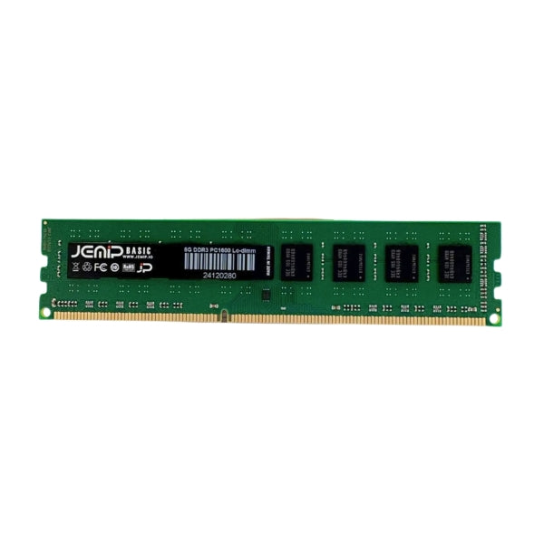 Memoria RAM - Jemip - 8GB - DDR3 - 1600MHz - PC3-12800 - UDIMM - Para PC - 8GB-1600 BULK