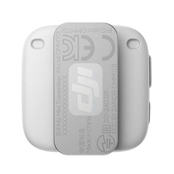 Micrófono-DJI-MM-Mic-Mini-Transmisor-lavalier-mini,-color-Arctic-White