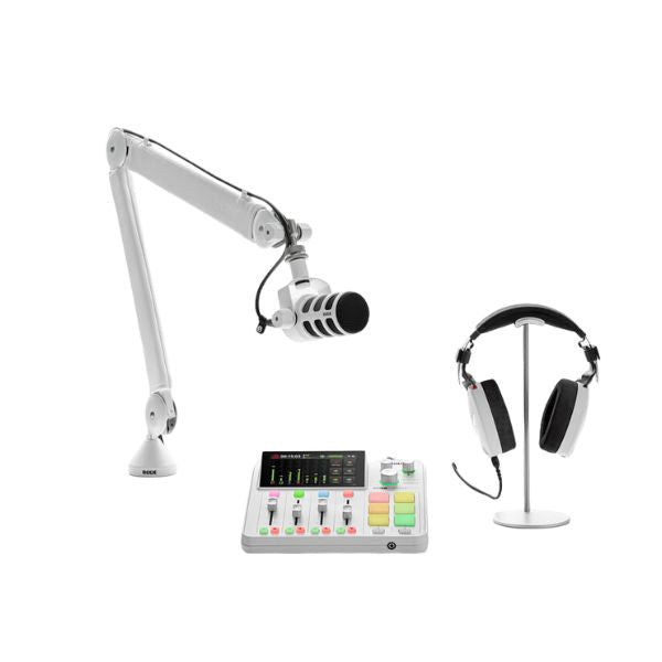 Micrófono Dinámico para Podcast RØDE PodMic Blanco – PODMICW