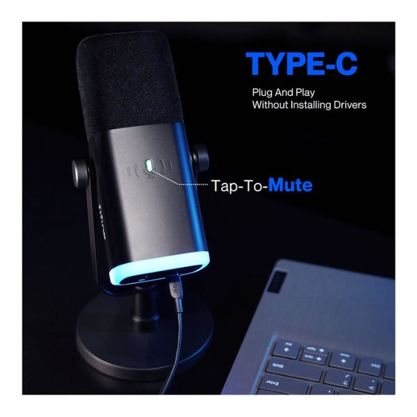 Microfono-FiFine-AM8-Dinamico-XLR-USB--RGB-Cardioide-Con-Soporte-_1