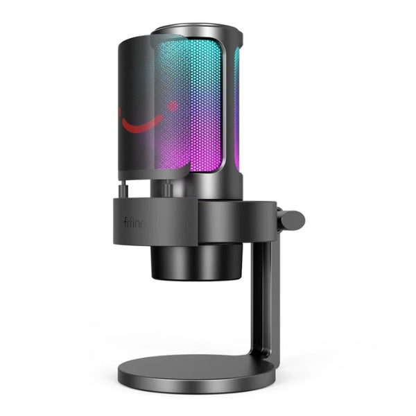 Microfono-FiFine-AmpliGame-A8--Condensador-USB-RGB-Cardioide-Con-Mute-Touch-_1
