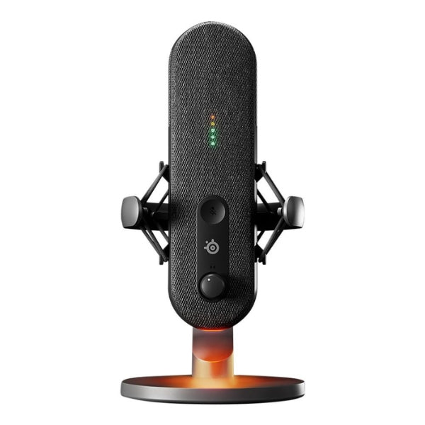 Micrófono - Gaming - SteelSeries - Alias - USB - Condenser - Microphone - Streaming - Recording - Content - Creation - 50Hz-20kHz - USB - 2.0 - 61601 - Negro