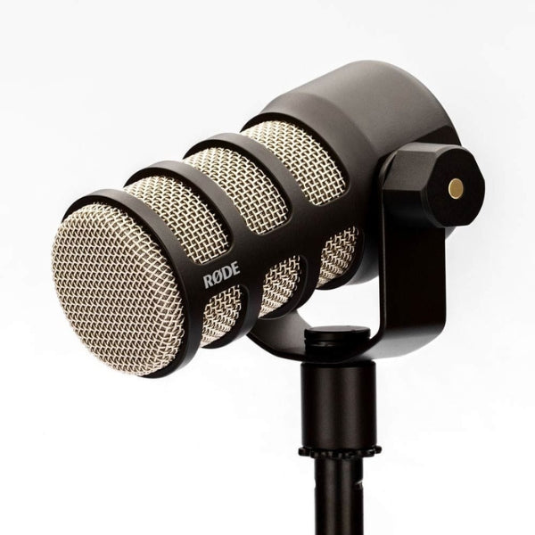 Micrófono - Podcasting - Rode - PodMic - Dynamic - XLR - Integrado - Swing - Mount - Negro - PODMIC