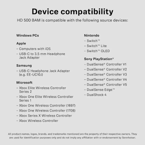 Micrófono-Sennheiser-HD-500-BAM-Add-on-Boom-Arm-Microphone-Black