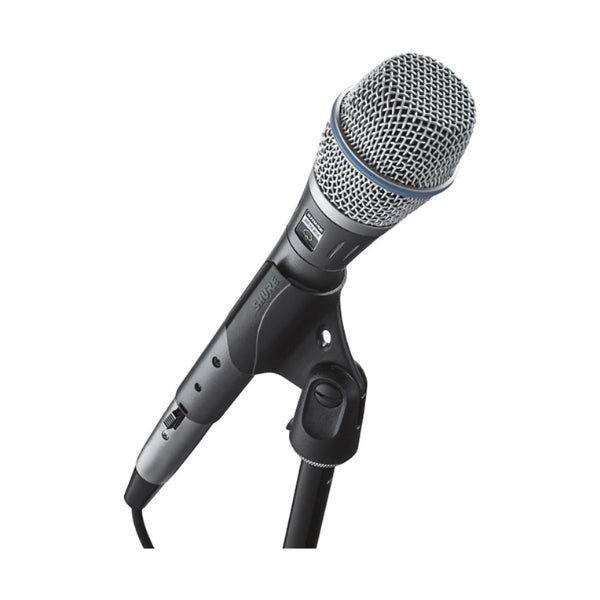 Micrófono condensador supercardioide de mano Shure Beta 87A – Negro