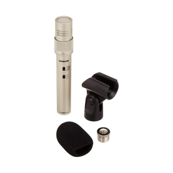 Micrófono-de-patrón-dual-Shure-KSM141SL-Dorado