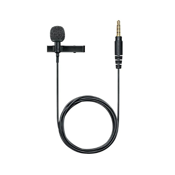 Micrófono-lavalier-Shure-MVL-Negro