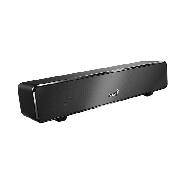 Mini-Barra-de-Sonido-Genius-Soundbar100-Enchufe-USB-Conector-USB3.5mm-6W-Color-Negro-diagonal4