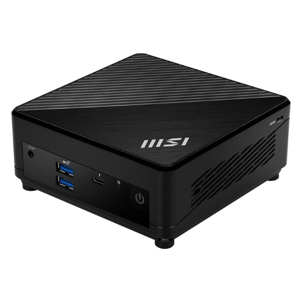 Mini PC - MSI - CUBI 5 - Core i5 1235U - Memoria Max 64GB - Ranuras para 2 SSD (Máx. 4TB) - Soporta para 3 monitores 4K - 6 USB - 1 HDMI - 1 DisplayPort - 2 LAN - 12M-015BUS