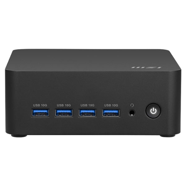 Mini PC - MSI - CUBI Z AI 8M-024BUS-BAR78 - Ryzen 7 - Compacto - AL-Powered - 6 USB - 2 HDMI - 2 USB-C - 2 LAN