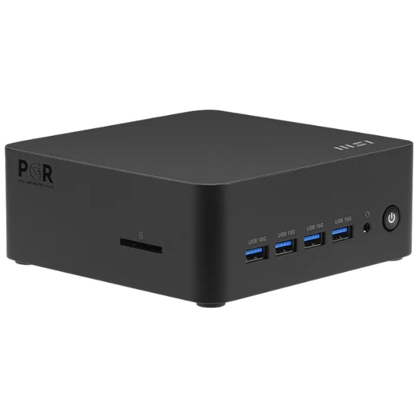 Mini PC - MSI - CUBI Z AI 8M-024BUS-BAR78 - Ryzen 7 - Compacto - AL-Powered - 6 USB - 2 HDMI - 2 USB-C - 2 LAN