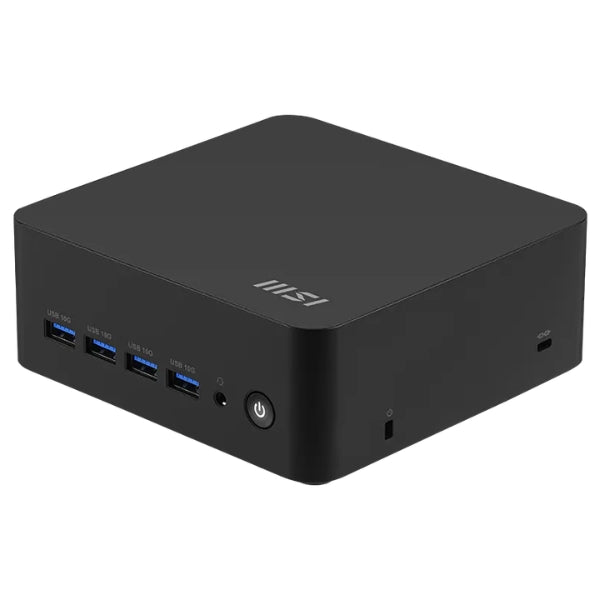 Mini PC - MSI - CUBI Z AI 8M-024BUS-BAR78 - Ryzen 7 - Compacto - AL-Powered - 6 USB - 2 HDMI - 2 USB-C - 2 LAN