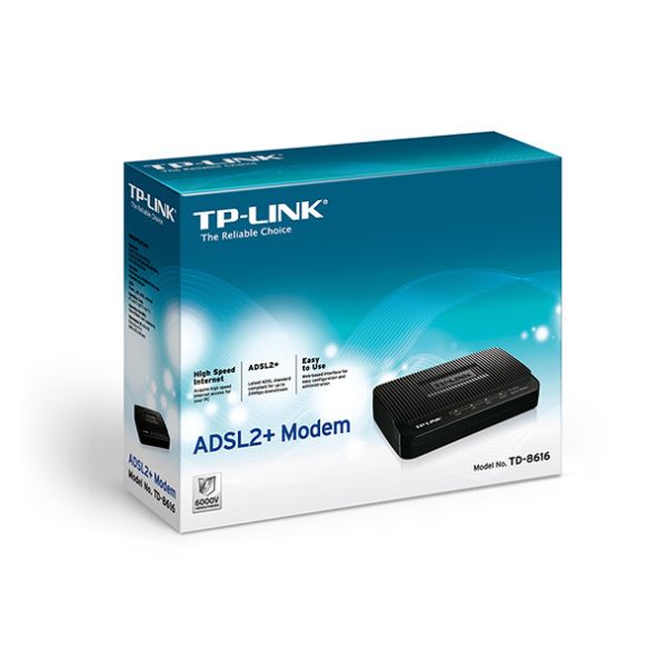 Modem-Tp-Link-TD-8616-Adsl2-box