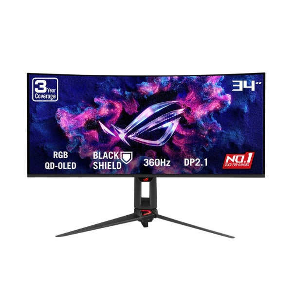 Monitor-ASUS-ROG-Swift-OLED-PG34WCDN-34,2-Curvo-2K-WQHD-(3440-x-1440)-QD-OLED-360-Hz