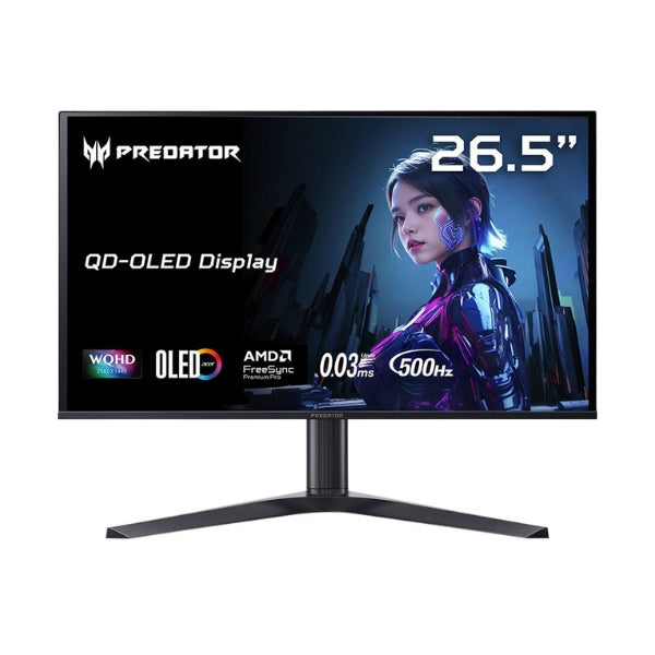 Monitor-Acer-Predator-X27U-F5bmiippruzx-26,5-2K-WHD-(2560-x-1440)-QD-OLED-500-Hz