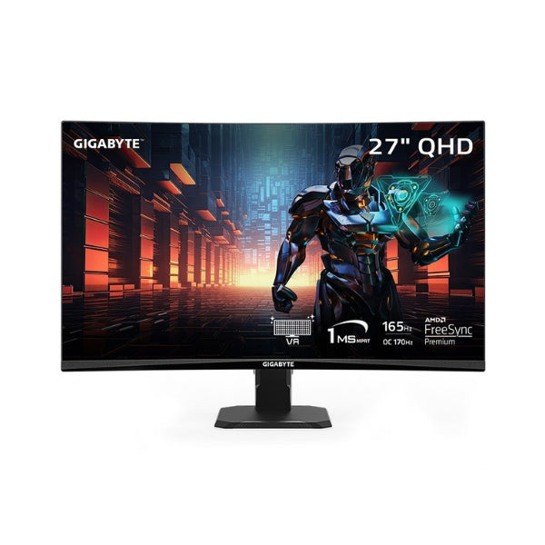 Monitor-GIGABYTE-GS27QC-27-(2560-x-1440)-VA-165Hz