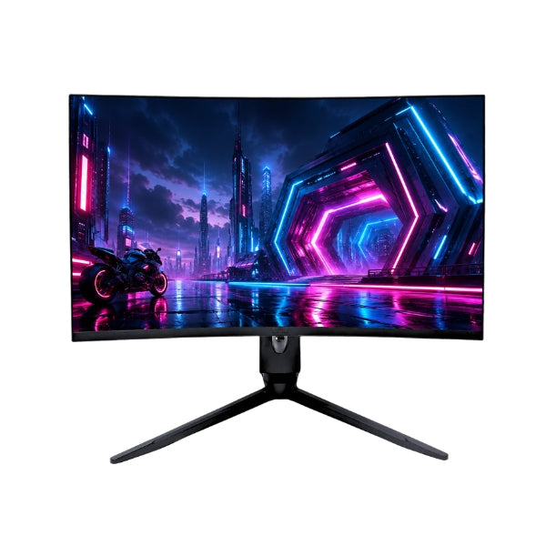 Monitor - Gaming - JEMIP - Chroma - Plus - 27 - QHD - 2560x1440 - 180Hz - 1ms - VA - Curvo - HDR10 - FreeSync - G-Sync - Flicker-Free - Low - Blue - Light - RGB - Negro - JPGCHROMA-27-2K-180H