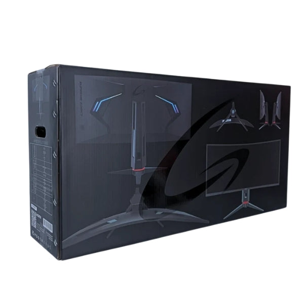 Monitor - Gaming - JEMIP - Supreme - Addict - 34 - UltraWide - QHD - 3440x1440 - 180Hz - 1ms - VA - Curvo - FreeSync - HDR - Flicker-Free - Low - Blue - Light - HDMI - DisplayPort - 1000R - Negro - JPGSAC253418B-925