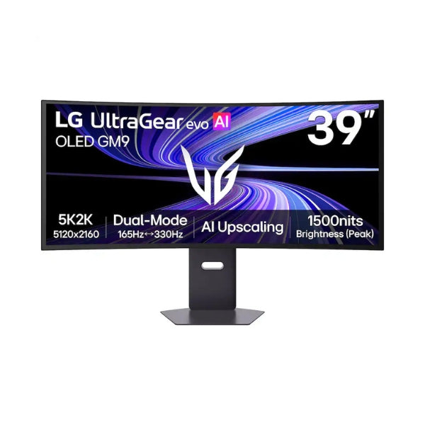 Monitor-LG-UltraGear-evo-GX9-39GX950B-B-39-Curvo-5K2K-(5120-x-2160)-OLED-165-Hz-Black