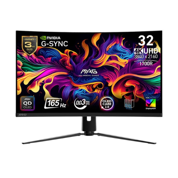 Monitor-MSI-MAG-321CUP-QD-OLED-31,5-Curvo-4K-UHD-(3840-x-2160)-QD-OLED-165-Hz