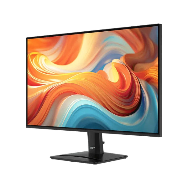 Monitor - Profesional - MSI - PRO - MP271 - E14A - 27 - FHD - 1920x1080 - 144Hz - 1ms - IPS - HDR Ready - FreeSync - HDMI - DisplayPort - VGA - VESA - Anti-Flicker - Less - Blue - Light - Altavoces - Negro - PRO-MP271-E14A
