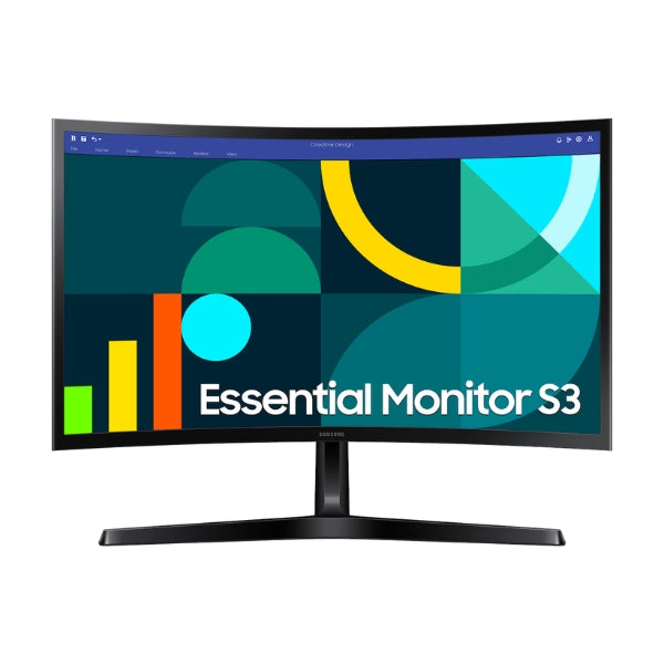 Monitor-Samsung-Essential-24-Curvo-FHD-100Hz-VA-Negro