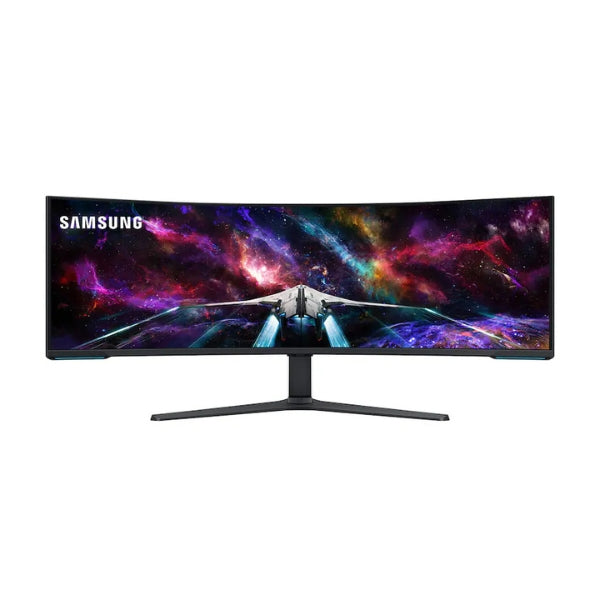 Monitor-Samsung-Odyssey-Neo-G9-LS57CG952NNXZA-57-Curvo-Dual-4K-UHD-(7680-x-2160)-VA-240-Hz-Black