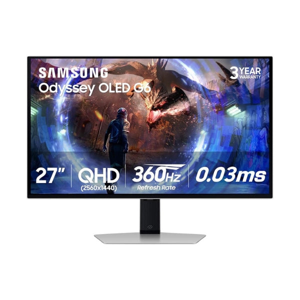 Monitor-Samsung-Odyssey-OLED-G6-G61SH-27-2K-QHD-(2560-x-1440)-QD-OLED-240-Hz