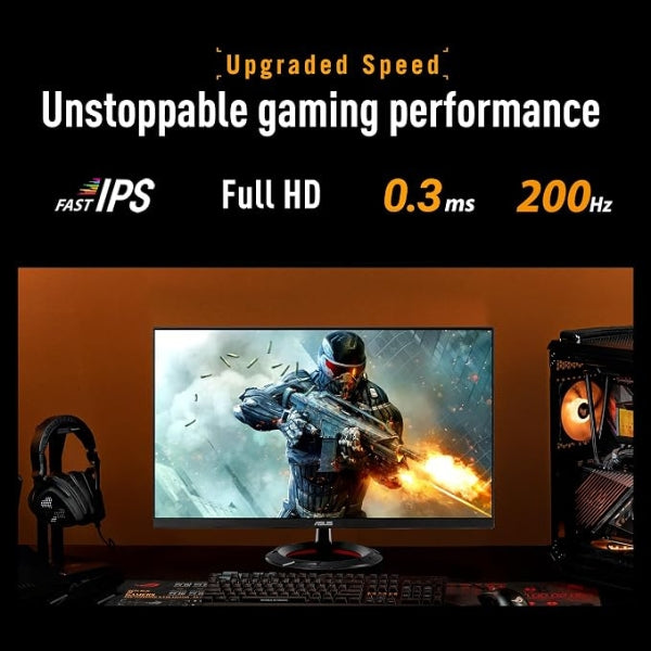 Monitor Gaming ASUS TUF VG279Q5R 27" FHD Fast IPS 200Hz ELMB FreeSync Premium – Negro