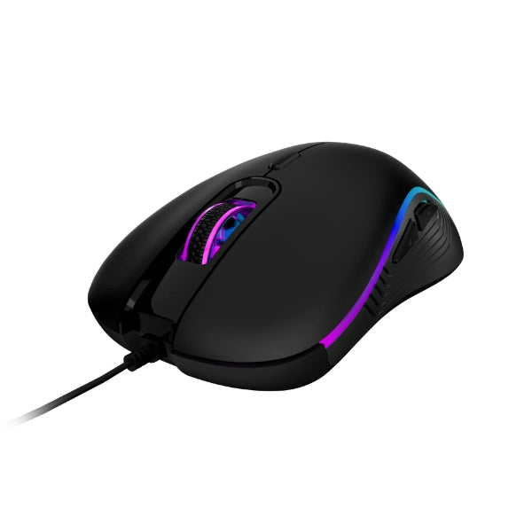 Mouse Gamdias Gaming AURA GS3 3600DPI 6 Botones RGB USB Negro