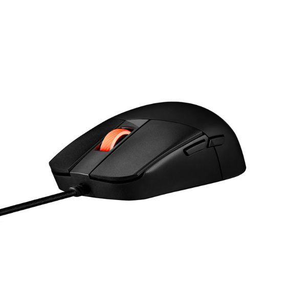 Mouse Gaming ASUS ROG STRIX IMPACT III P518 - 12000 DPI - 5 Botones - Semi Ambidiestro - USB - RGB - Negro - 90MP0300-BMAA00