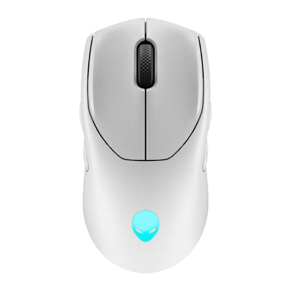 Mouse Gaming Ambidiestro Inalámbrico Alienware Tri-Mode - 26000 DPI - 8 Botones - AW720M Lunar Light