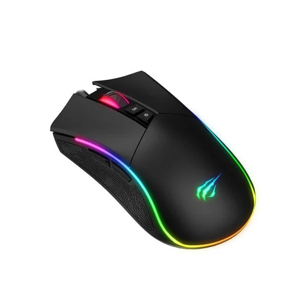 Mouse - Gaming - Havit - MS1001S - RGB - Alambrico - USB - 7 - Botones - Programable - DPI - Ajustable - Negro