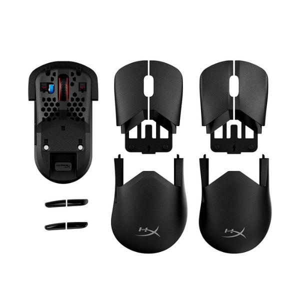 Mouse - Gaming - HyperX - Pulsefire - Saga - Pro - Inalámbrico - Cableado - Bluetooth - 26000 - DPI - 6 - Botones - A2PB2AA - Negro