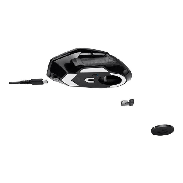 Mouse - Gaming - Logitech - G502 - X - LIGHTSPEED - Inalámbrico - RGB - HERO - 25K - 25600 - DPI - 13 - Botones - 910-006178 - Negro