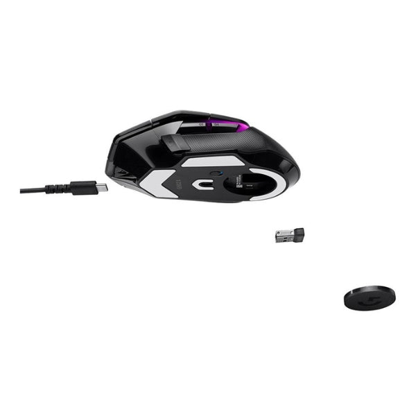 Mouse - Gaming - Logitech - G502 - X - PLUS - LIGHTSPEED - Inalámbrico - RGB - HERO - 25K - 25600 - DPI - 13 - Botones - 910-006160 - Negro