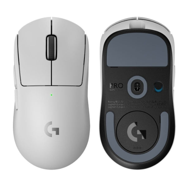 Mouse - Gaming - Logitech - PRO - X - SUPERLIGHT - 2 - Inalámbrico - LIGHTSPEED - 32000 - DPI - HERO - 2 - 5 - Botones - 910-006636 - Blanco