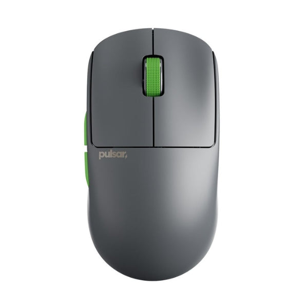 Mouse - Gaming - Pulsar - X2 - CrazyLight - Wireless - Volt - Shadow - Inalámbrico - RF - USB - Óptico - XS-1 - 32000 - DPI - 2.4GHz - 8K - Dongle - 35g - PX2CL104 - Gris