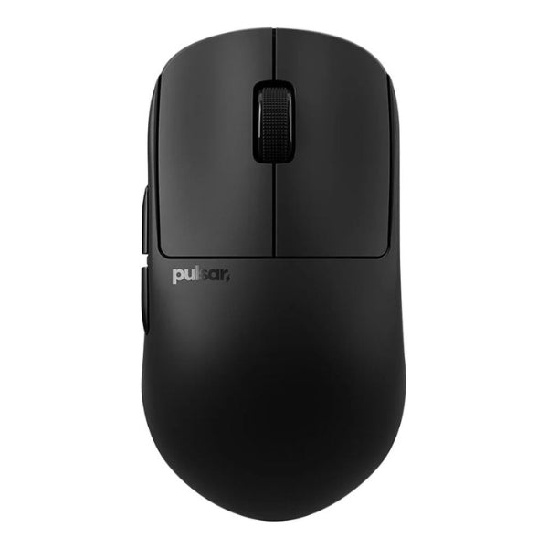 Mouse - Gaming - Pulsar - X2H - CrazyLight - Medium - Wireless - Jet - Black - Inalámbrico - RF - USB - Óptico - XS-1 - 32000 - DPI - 8000Hz - 43g - PX2HCL201 - Negro