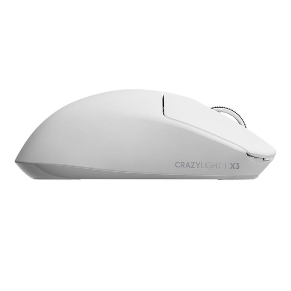 Mouse - Gaming - Pulsar - X3 - CrazyLight - Mini - Wireless - Uyuni - White - Inalámbrico - RF - USB - Óptico - XS-1 - 32000 - DPI - 1000Hz - 43g - PX3RCL102 - Blanco