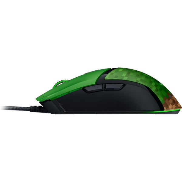 Mouse - Gaming - Razer - Cobra - Minecraft - Edition - 8500 - DPI - 6 - Botones - USB - RGB - Switches - Ópticos - Verde-size