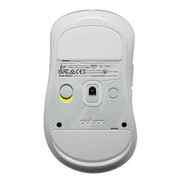 Mouse - Gaming - ZywOo - The - Chosen - Mini - Wireless - Gen - 1 - Blanco - Inalámbrico - RF - USB - Óptico - XS-1 - 32000 - DPI - 8000Hz - 55g - PZWX12 - Blanco
