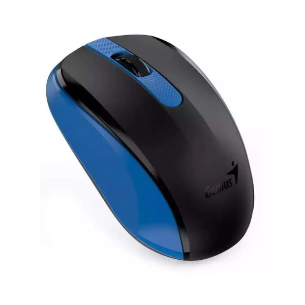 Mouse-Genius-NX-8008S-Inalambrico-2.4-GHzSilencioso-1200-DPI-Tecnoligia-BluEye-3-botones-Color-NegroAzul-diagonal2