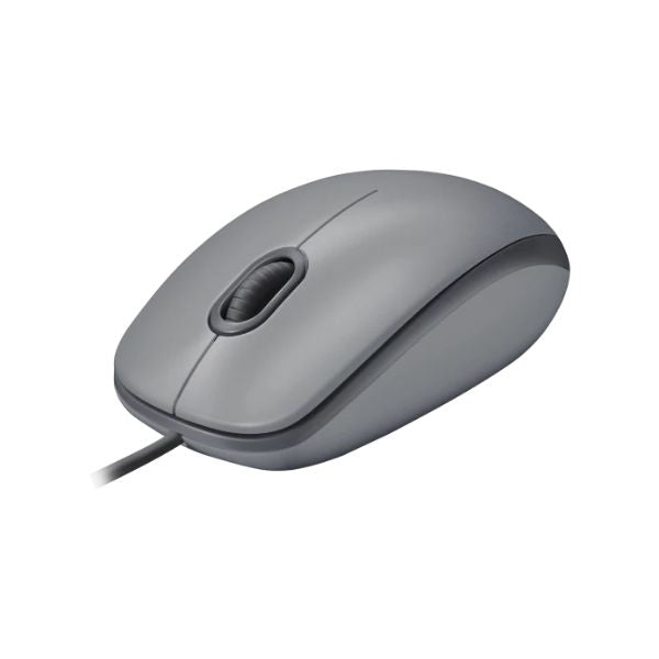 Mouse-Logitech-M110-Silent-Optico-1000DP-USB-3-Botones-Gris-diagonal